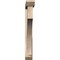 Ekena Millwork Westlake Slat Smooth Bracket w/ Offset Brace, Douglas Fir, 5 1/2"W x 42"D x 42"H BKT0604X42X42WTL06SDF - alternate 2